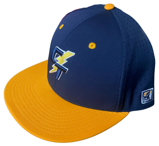CT Snapback Hat, Embroidered CT/Bolt Patch
