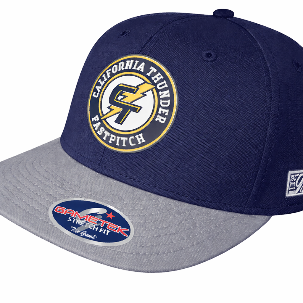 CT PVC Snapback Hat, Circle Logo
