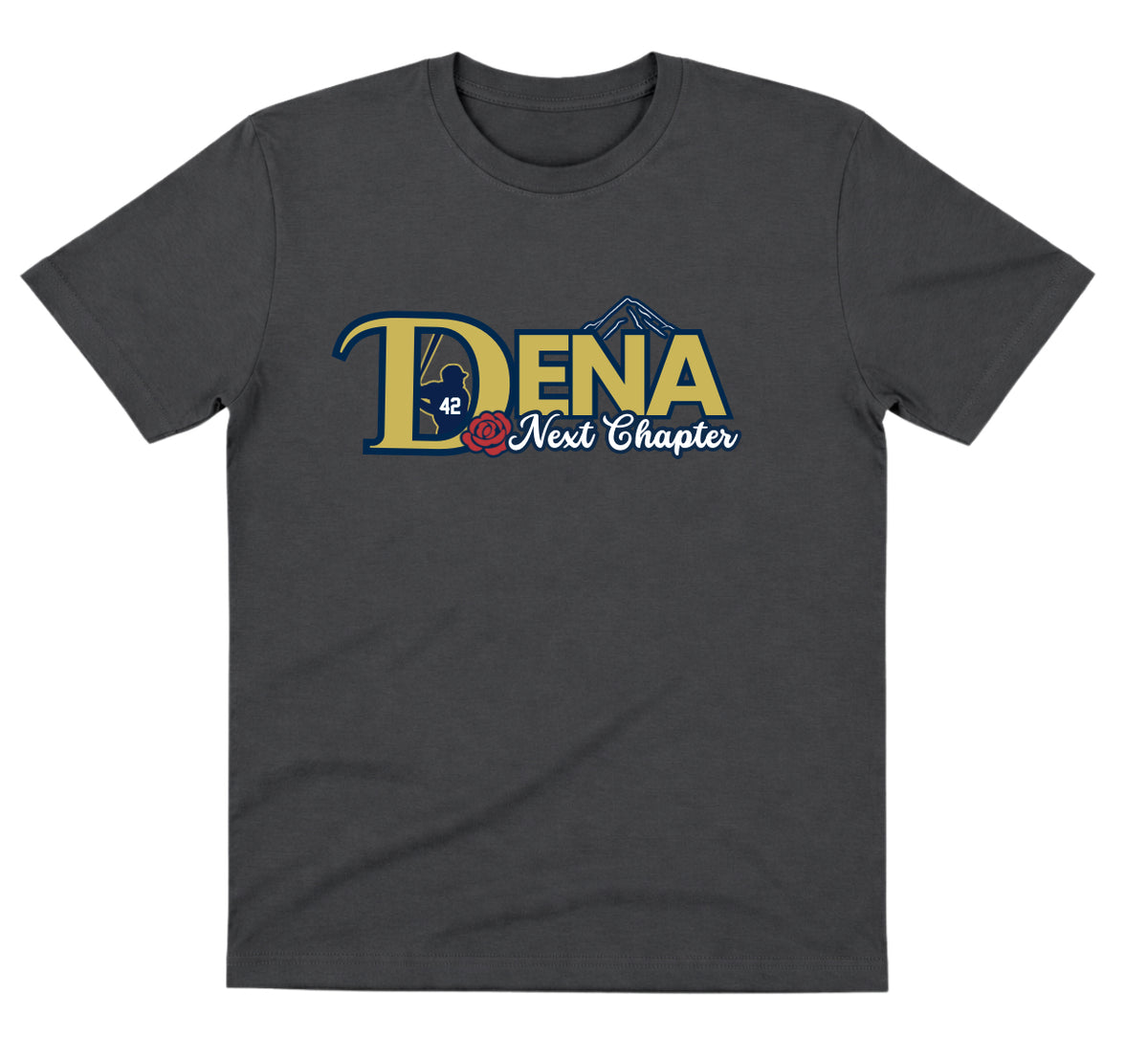 DENA Charcoal Dry Fit Shirt: Next Chapter