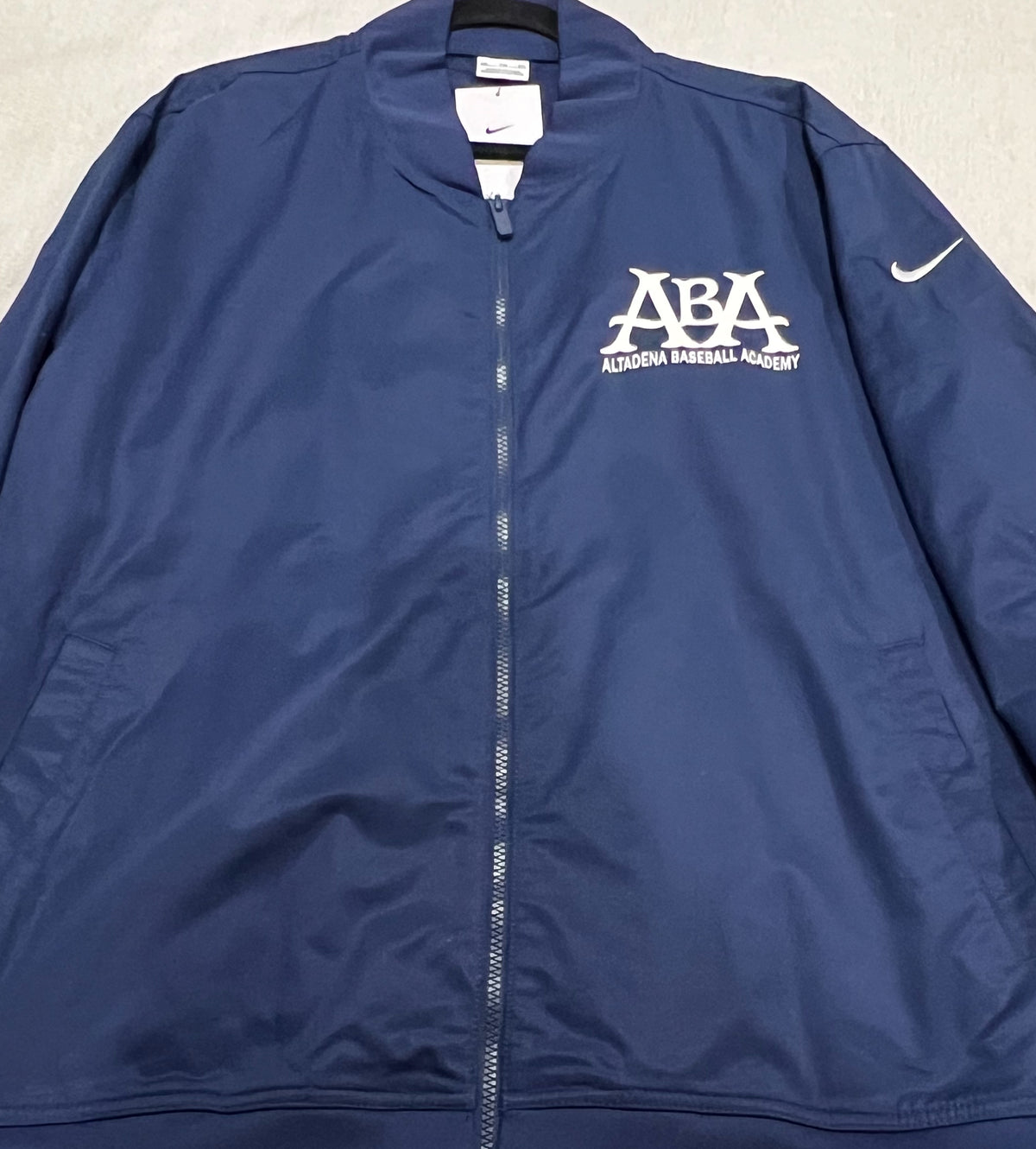 ABA Nike Navy Bomber Jacket