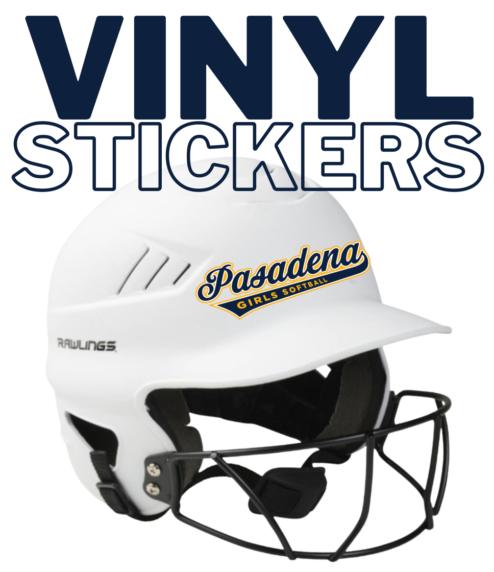 PGSA Vinyl Sticker, Pasadena Logo
