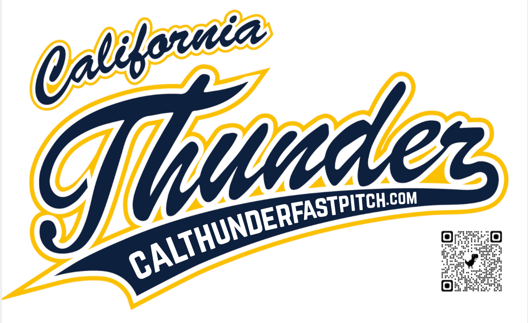 CT Vinyl Sticker, Cal Thunder Logo