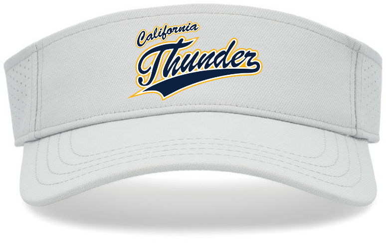 CT Sport-Tek Visor, Navy w/Gold Thunder