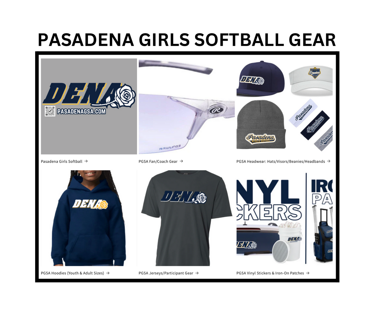 Pasadena Girls Softball