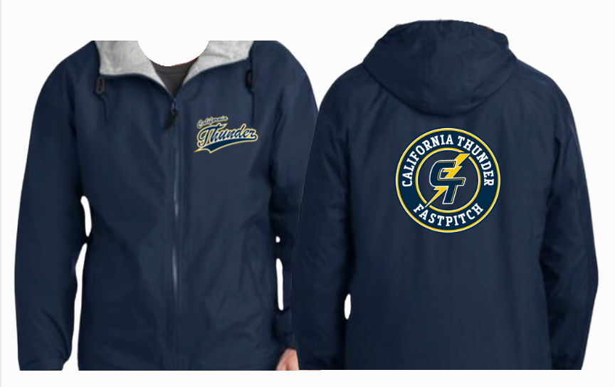 CT Hooded Jacket, Waterproof Fleece Lining (No Number)