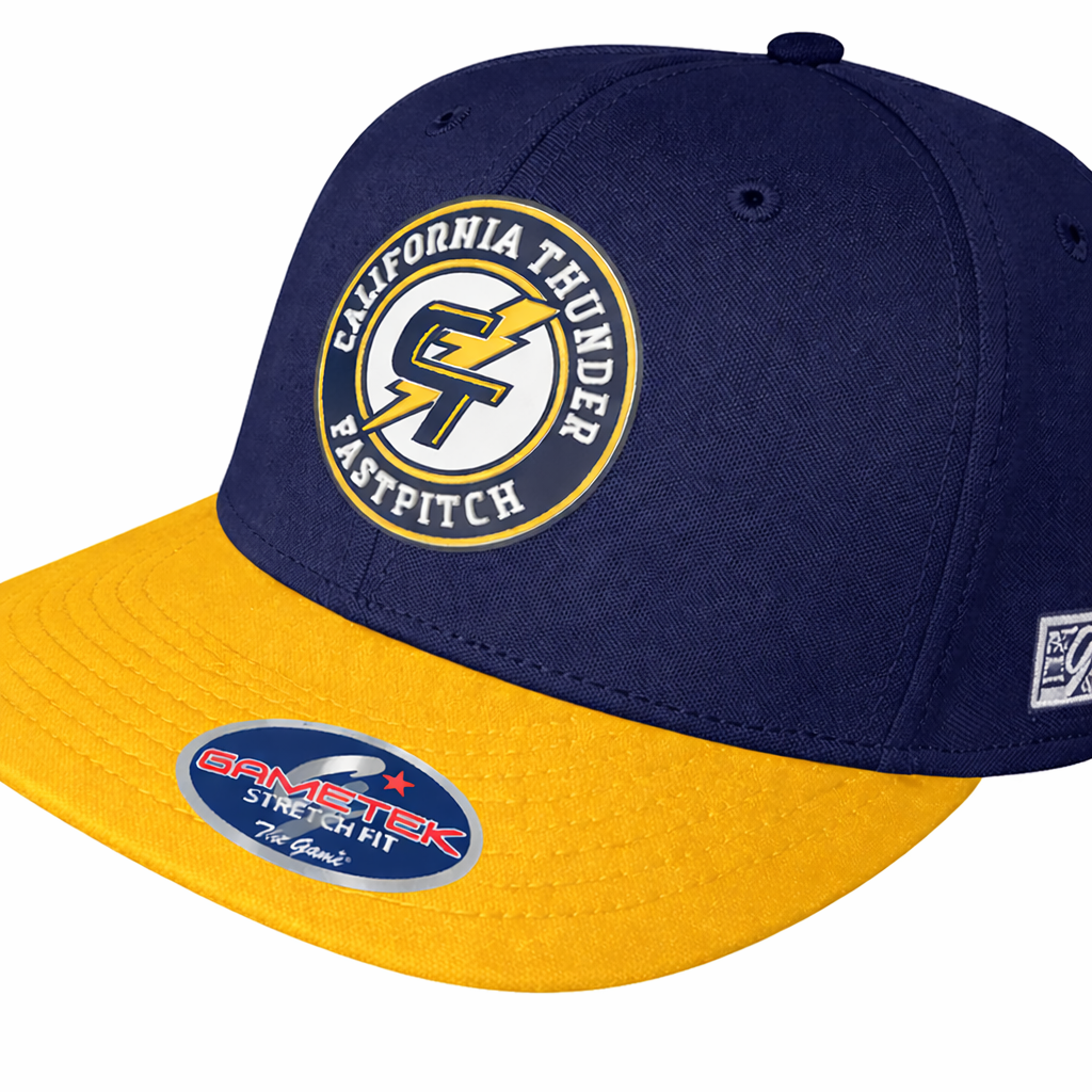CT PVC Snapback Hat, Circle Logo