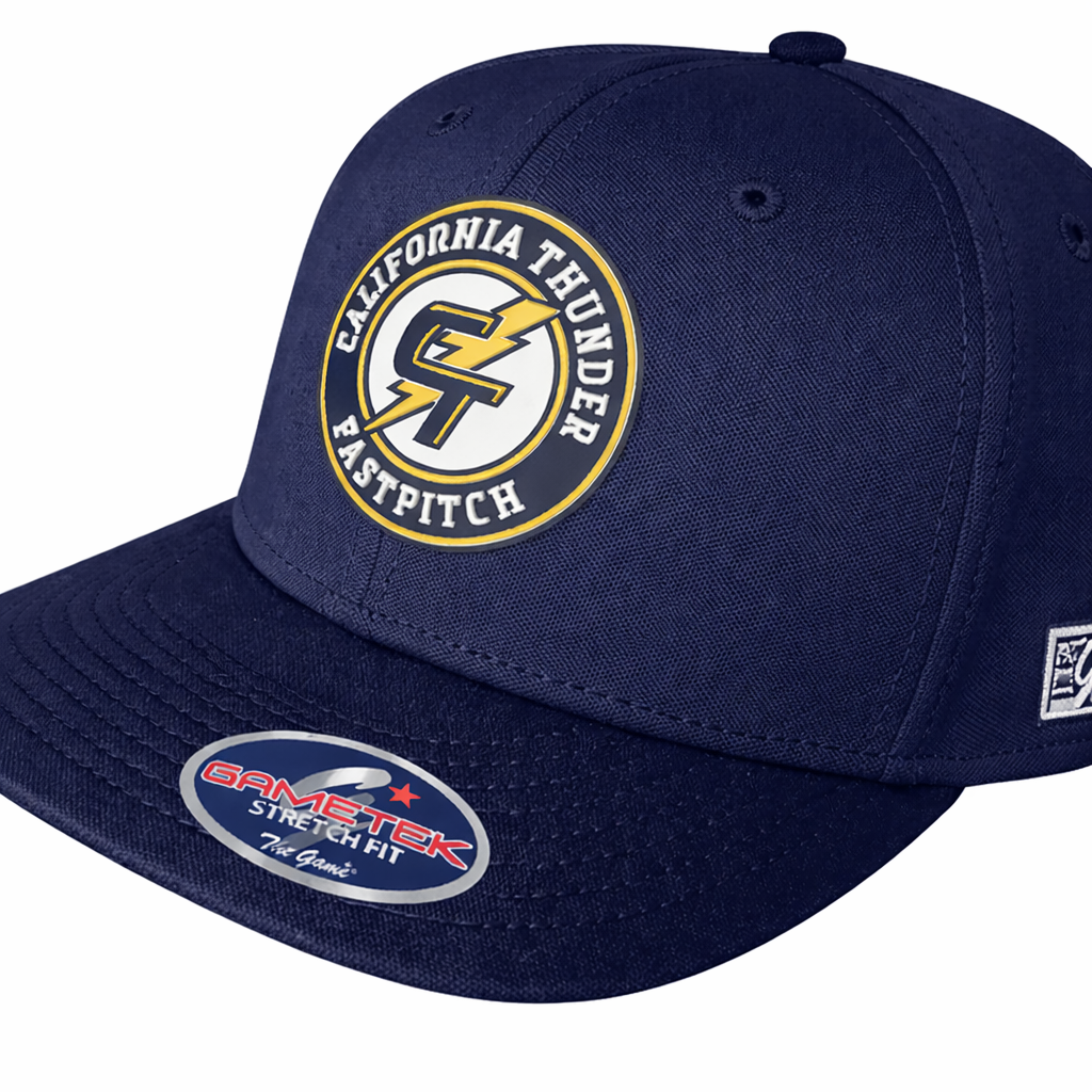 CT PVC Snapback Hat, Circle Logo