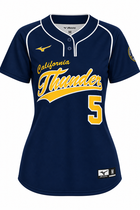 MIZUNO Cal Thunder Showcase Jersey, Navy women/youth