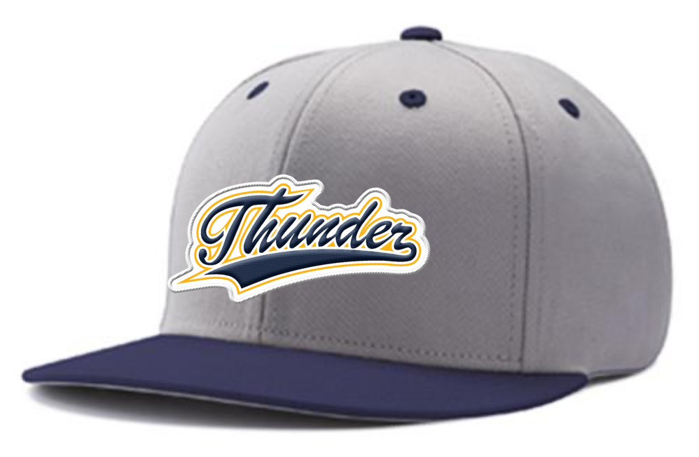 CT Snapback Hat, Embroidered Thunder Patch