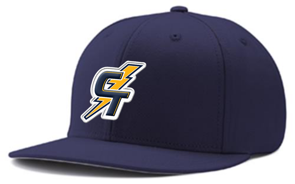 CT Snapback Hat, Embroidered CT/Bolt Patch