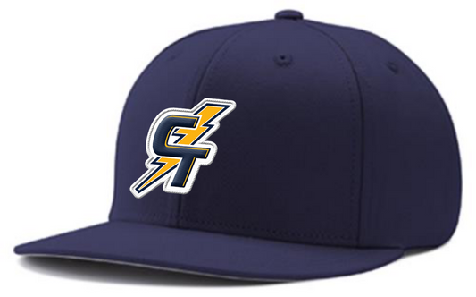 CT Snapback Hat, Embroidered CT/Bolt Patch