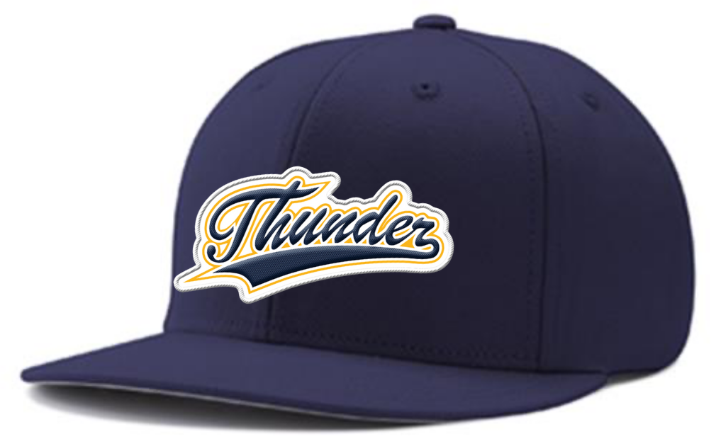 CT Snapback Hat, Embroidered Thunder Patch