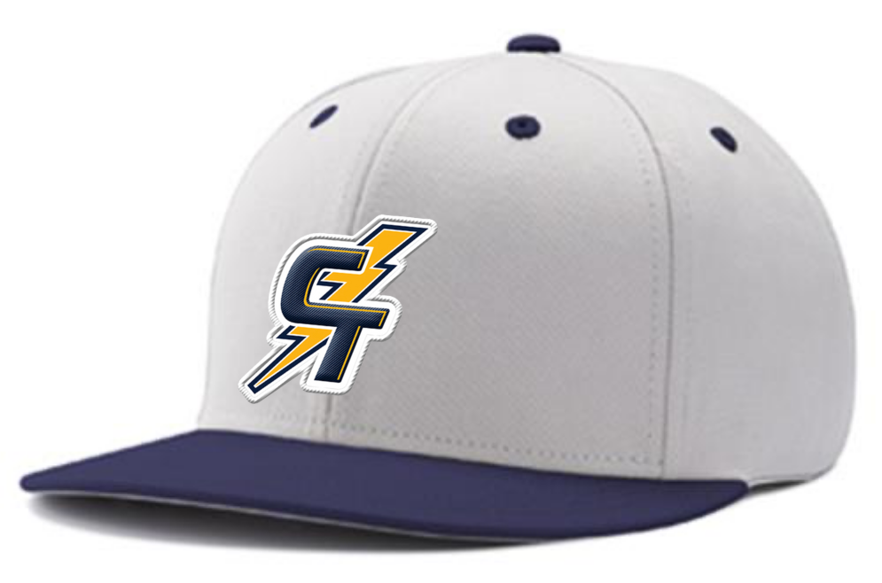 CT Snapback Hat, Embroidered CT/Bolt Patch