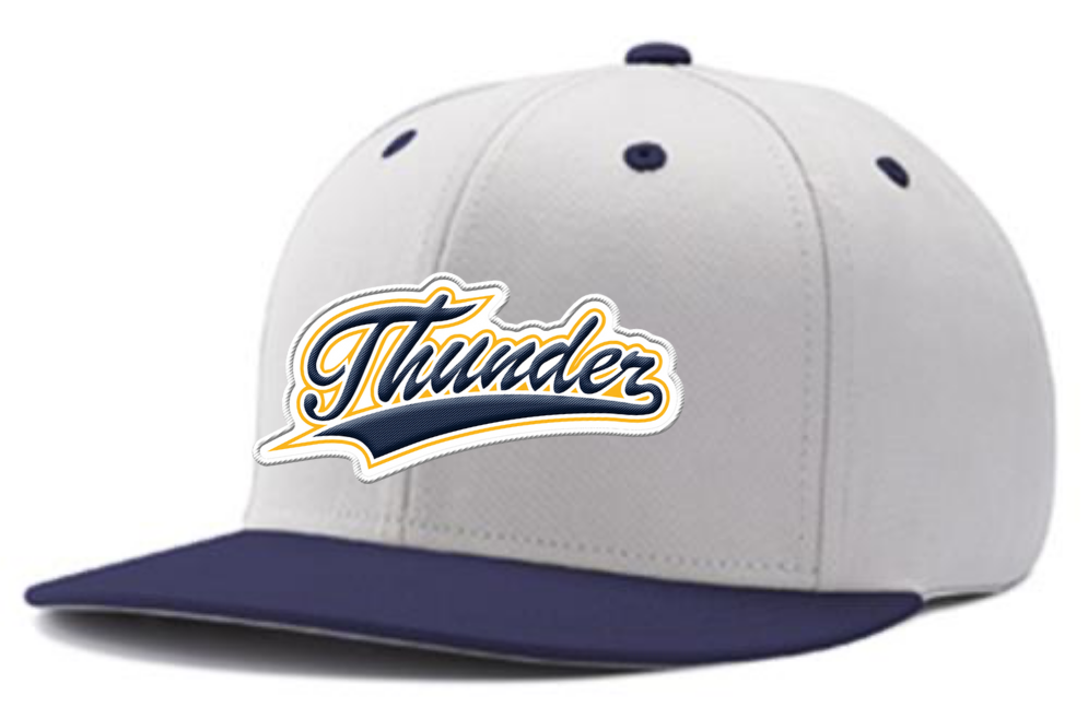 CT Snapback Hat, Embroidered Thunder Patch