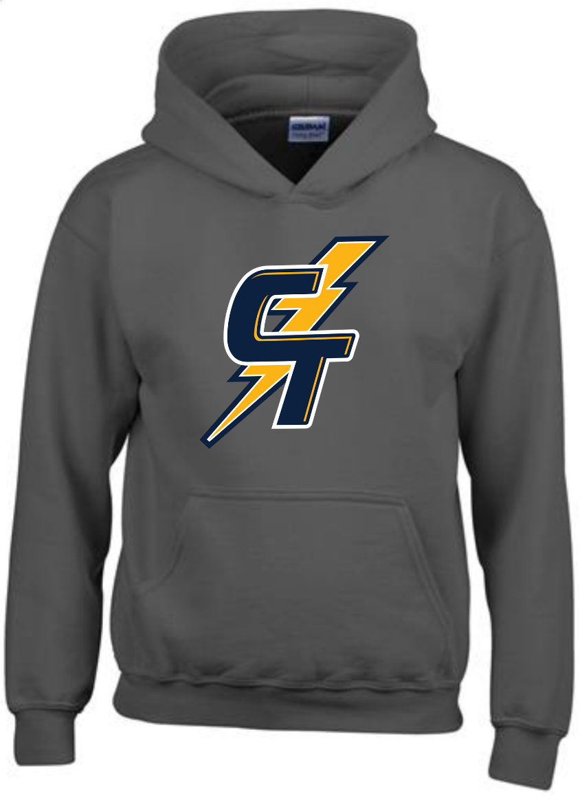CT Hoodie, CT Bolt Logo