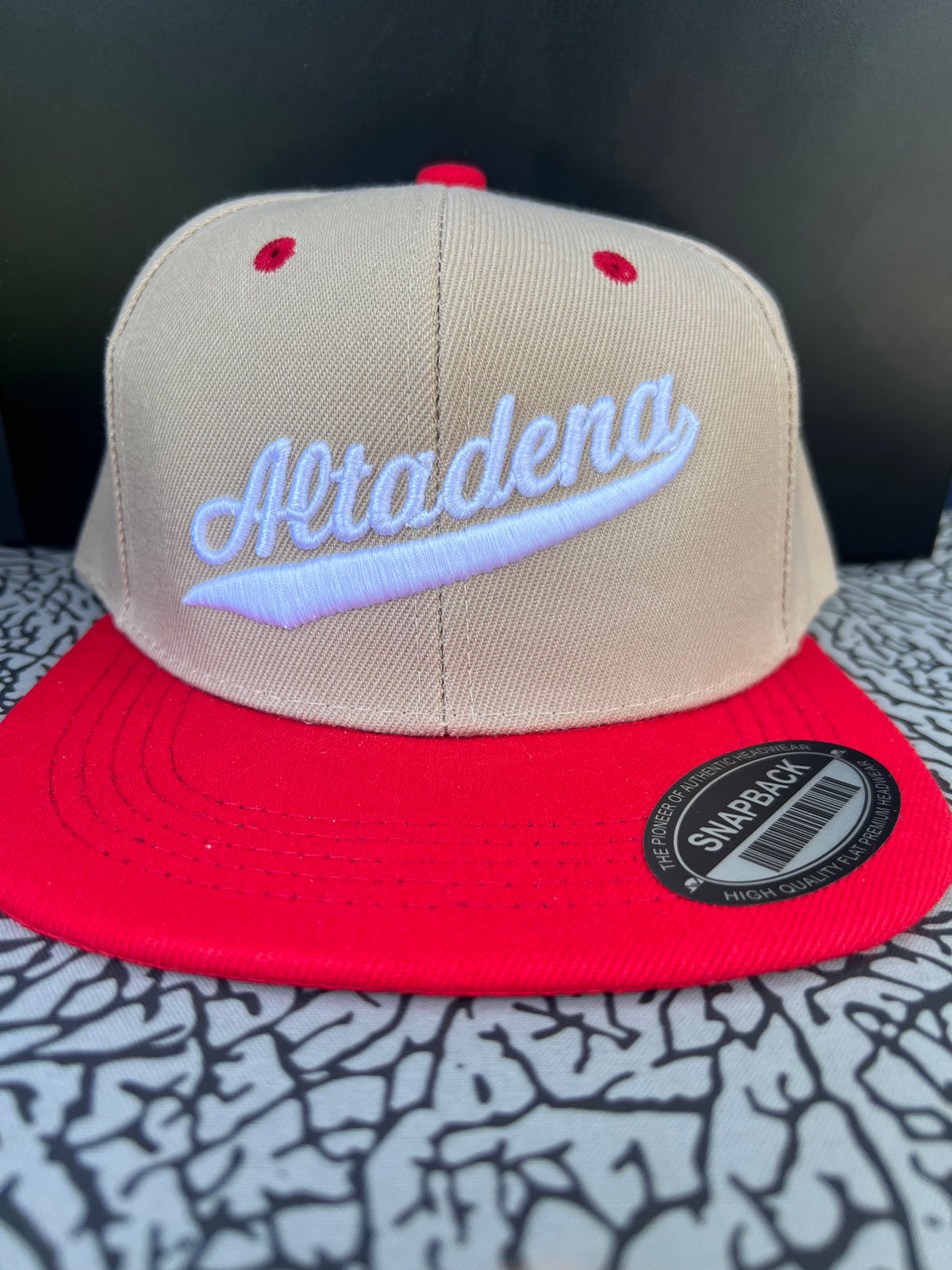 Altadena Embroidered Snapback Hat
