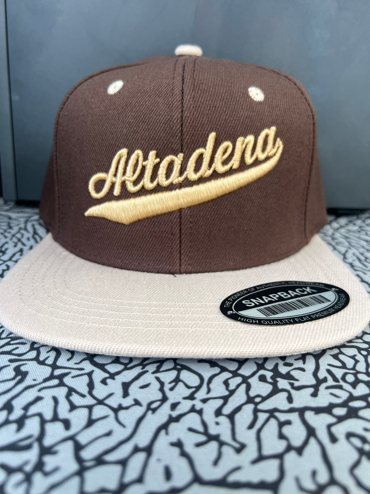 Altadena Embroidered Snapback Hat