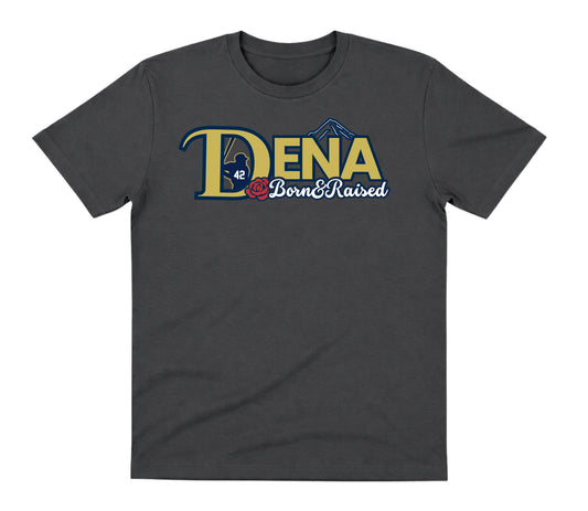 DENA Charcoal Dry Fit Shirt: Born & Raised