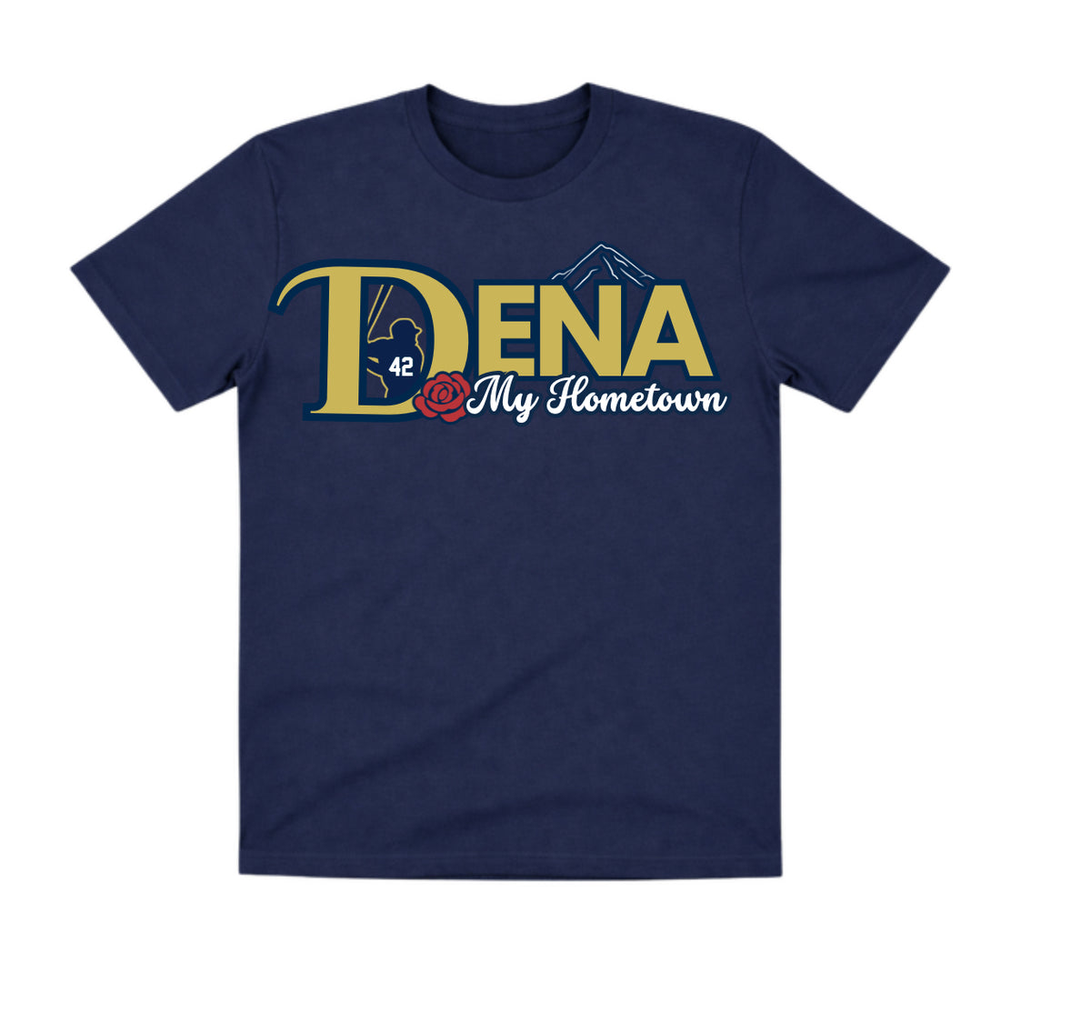 DENA Navy Dry Fit Shirt: My Hometown