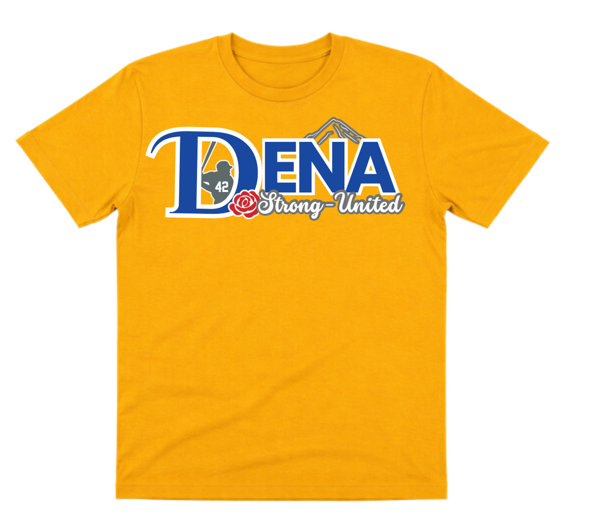 DENA Gold Dry Fit Shirt: Strong United