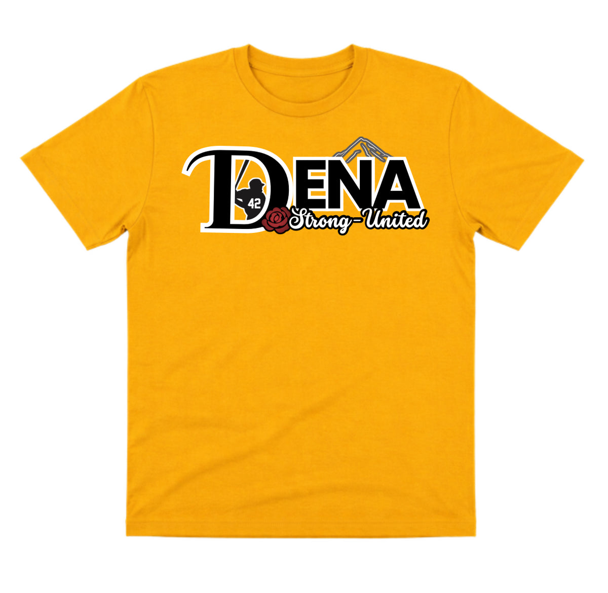 DENA Gold Dry Fit Shirt: Strong United