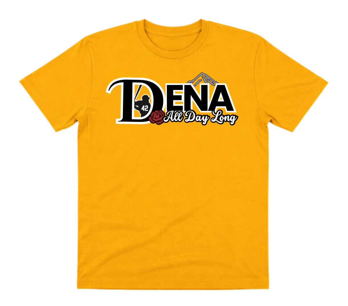 DENA Gold Dry Fit Shirt: All Day Long