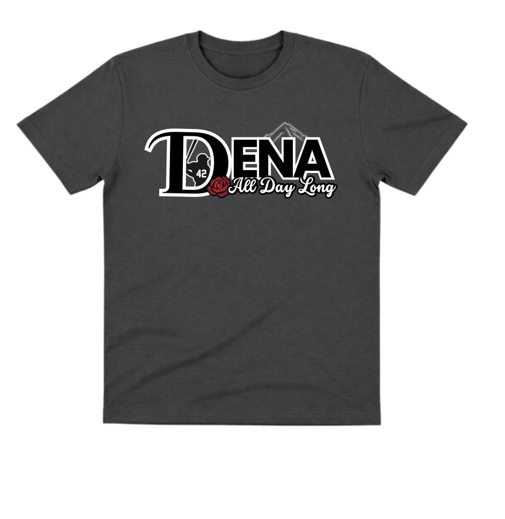 DENA Charcoal Dry Fit Shirt: All Day Long