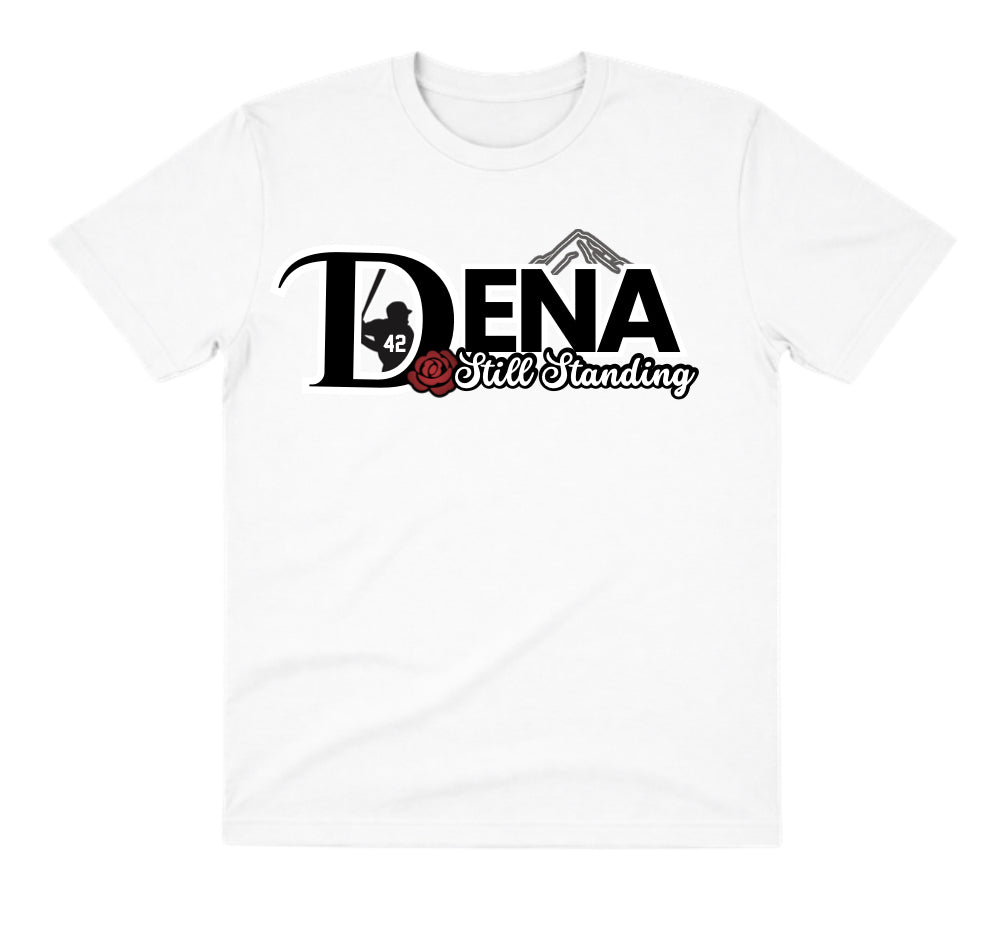 DENA White Dry Fit Shirt: Still Standing