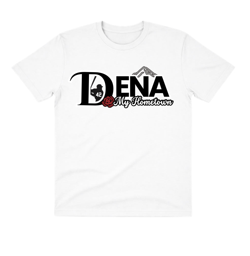 DENA White Dry Fit Shirt: My Hometown