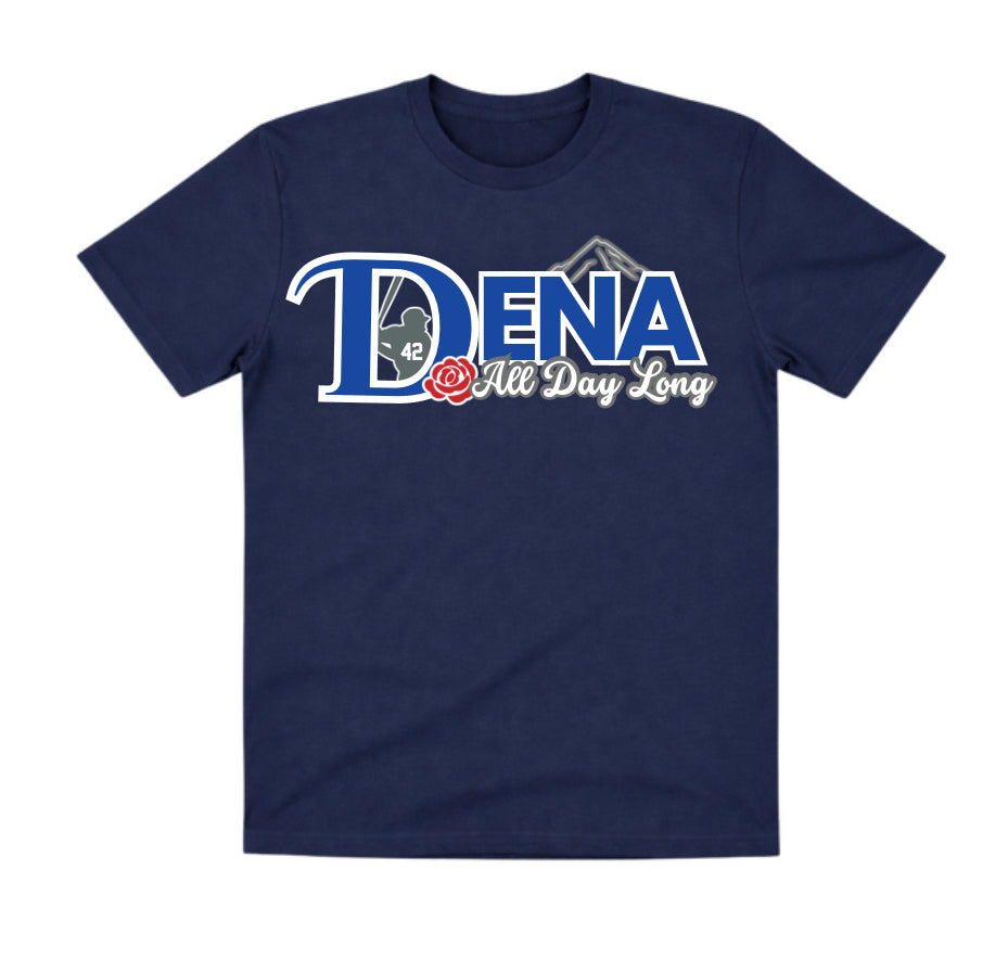 DENA Navy Dry Fit Shirt: All Day Long
