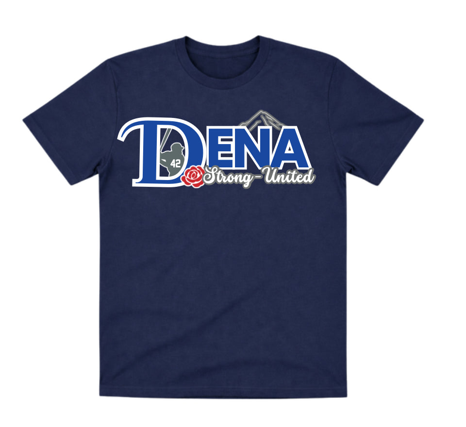 DENA Navy Dry Fit Shirt: Strong United