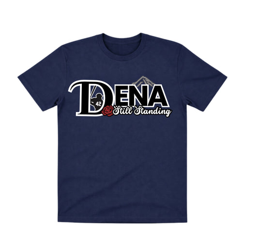 DENA Navy Dry Fit Shirt: Still Standing