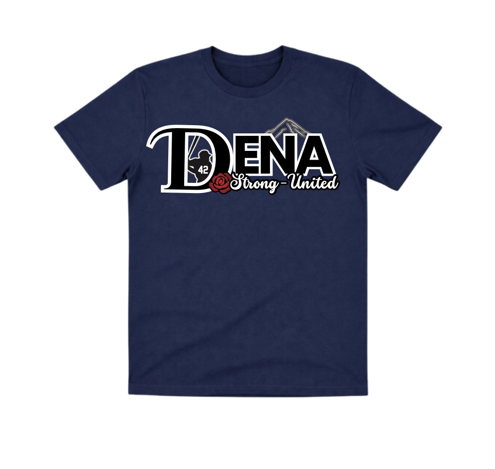 DENA Navy Dry Fit Shirt: Strong United