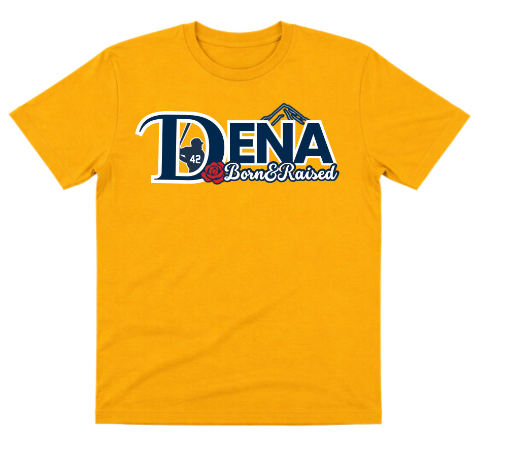 DENA Gold Dry Fit Shirt: Born & Raised