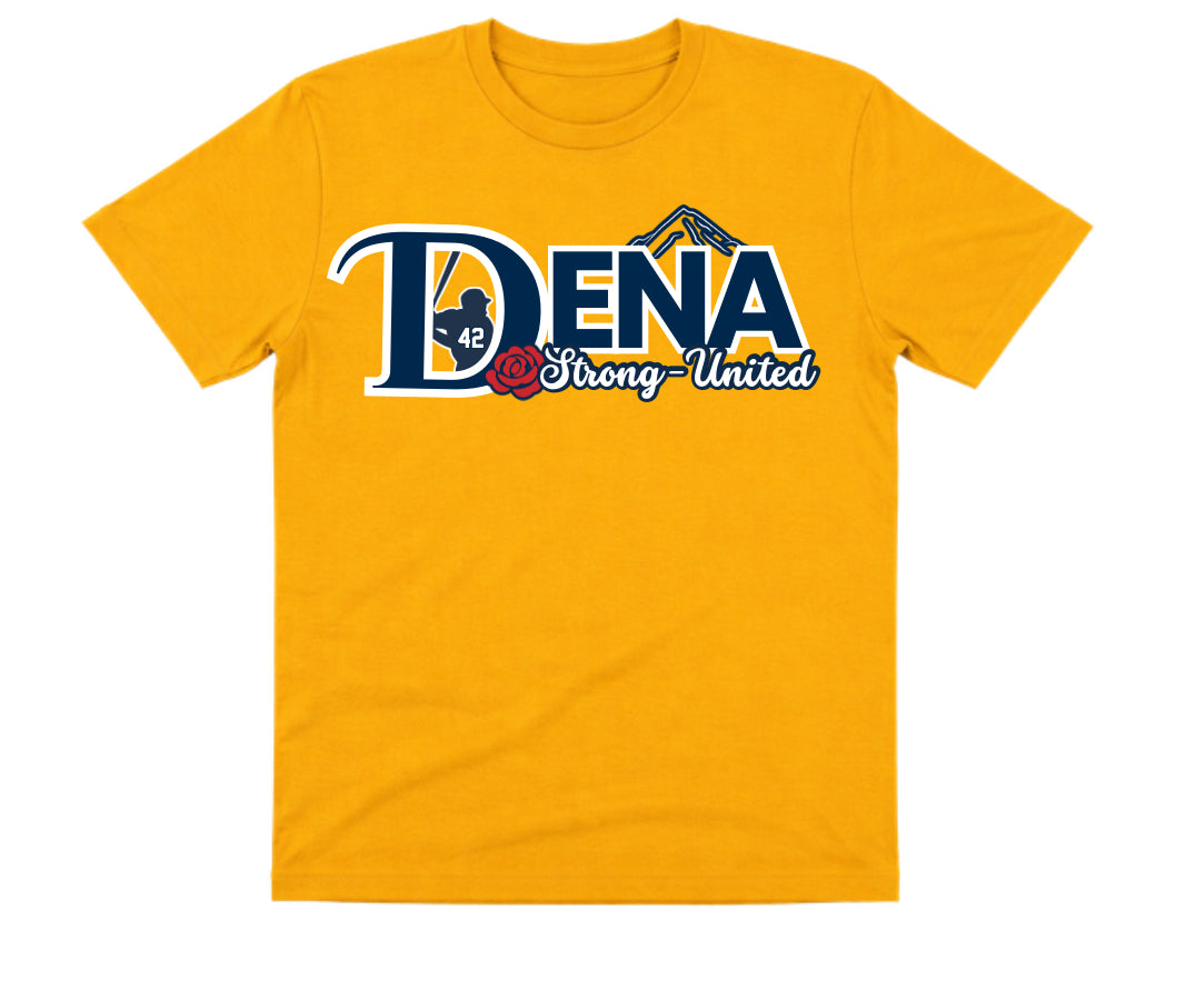 DENA Gold Dry Fit Shirt: Strong United