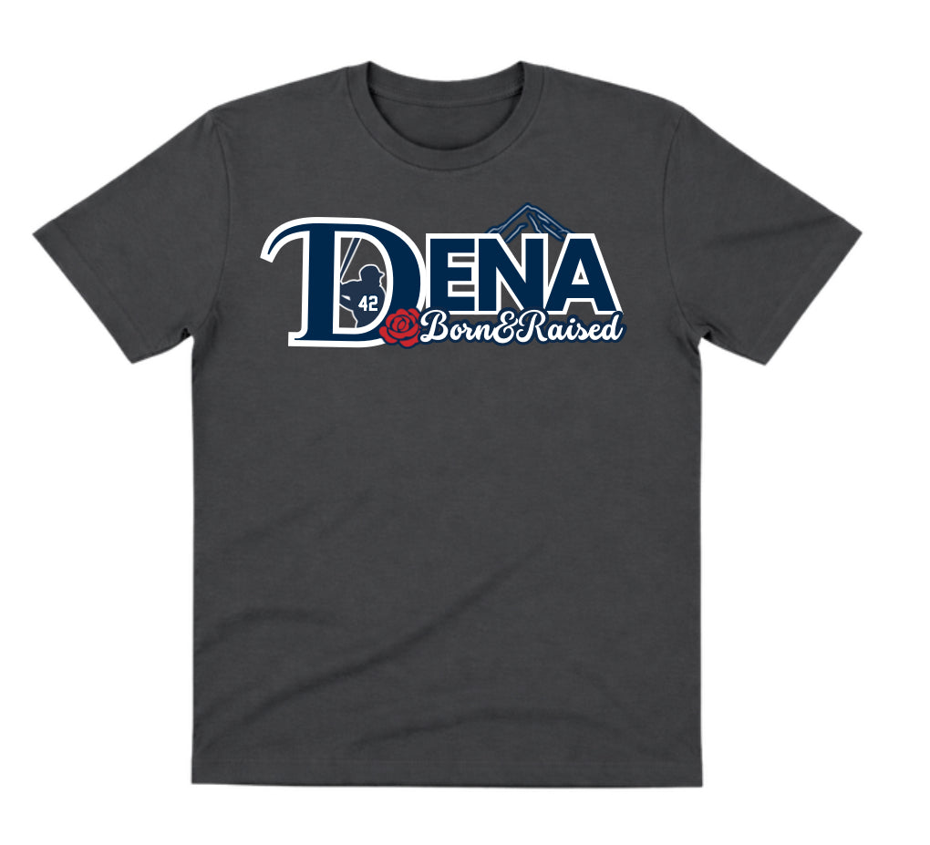 DENA Charcoal Dry Fit Shirt: Born & Raised