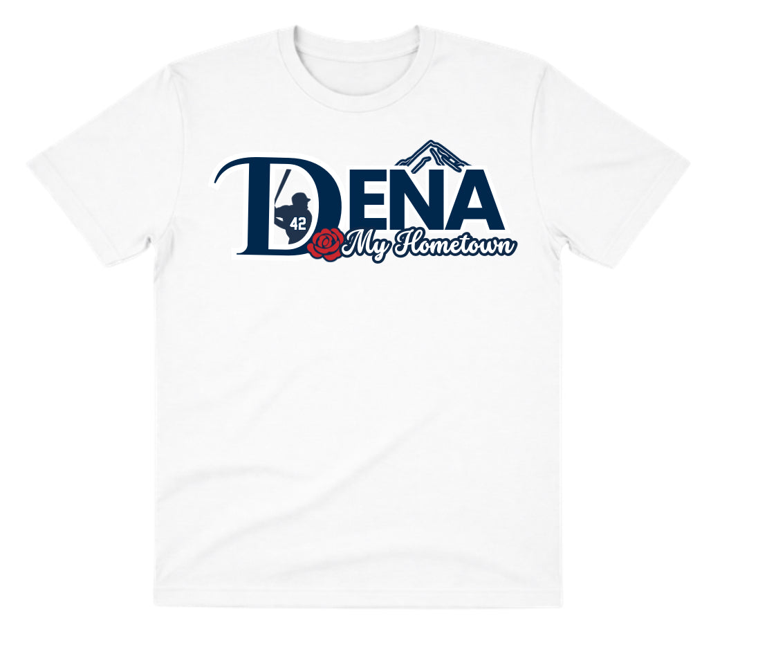 DENA White Dry Fit Shirt: My Hometown