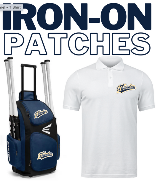 CT Iron-On Patch, Thunder
