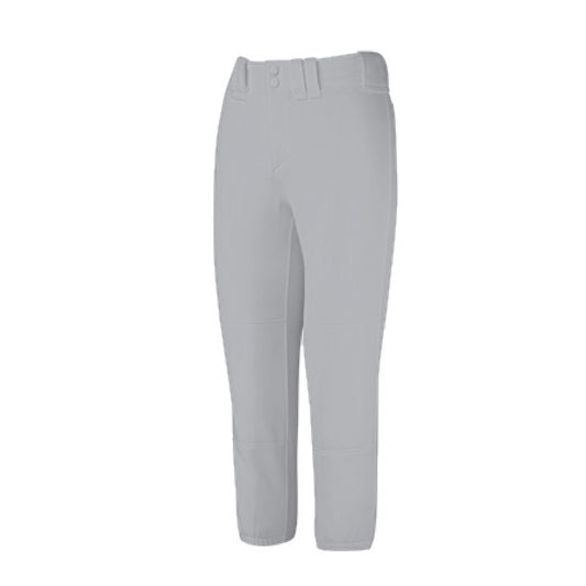 Mizuno Belted Softball Pants - Grey