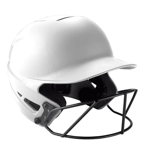 Mizuno F6 Batting Helmet Solid - White