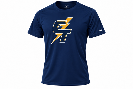 CT Mizuno NXT Dry Fit Jersey - Navy with CT Bolt logo