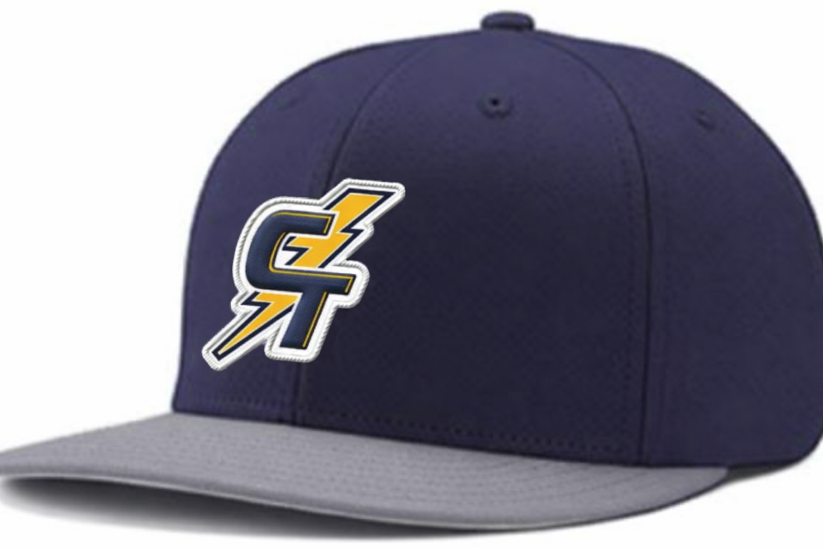 CT Snapback Hat, Embroidered CT/Bolt Patch