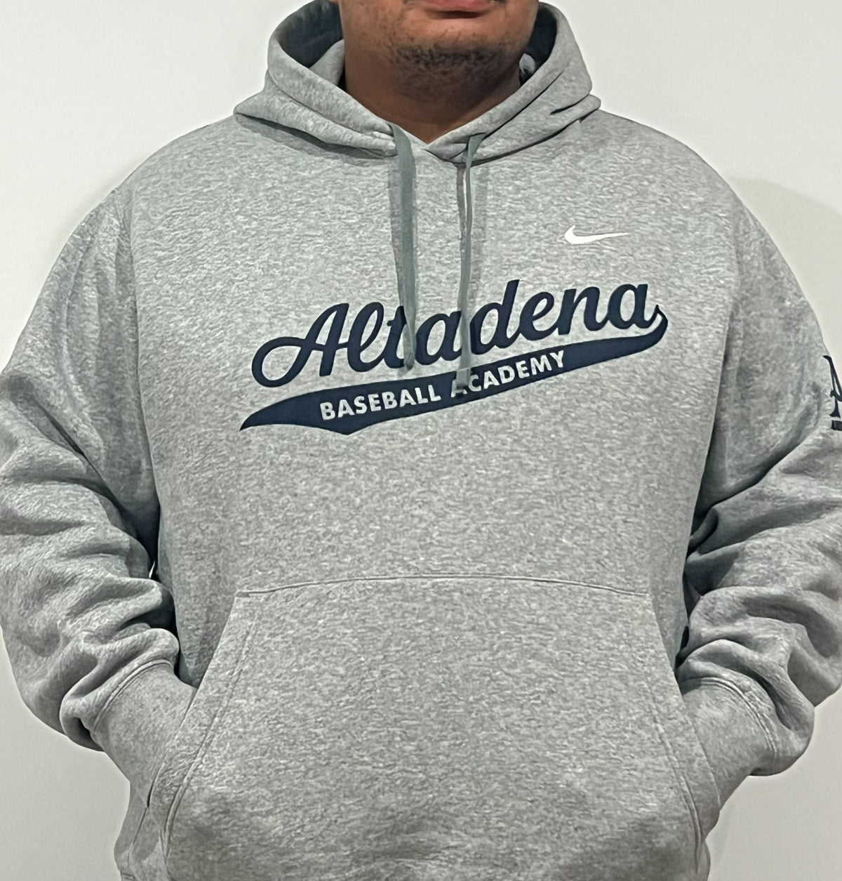 Altadena Nike Club Fleece Hoodie, Grey