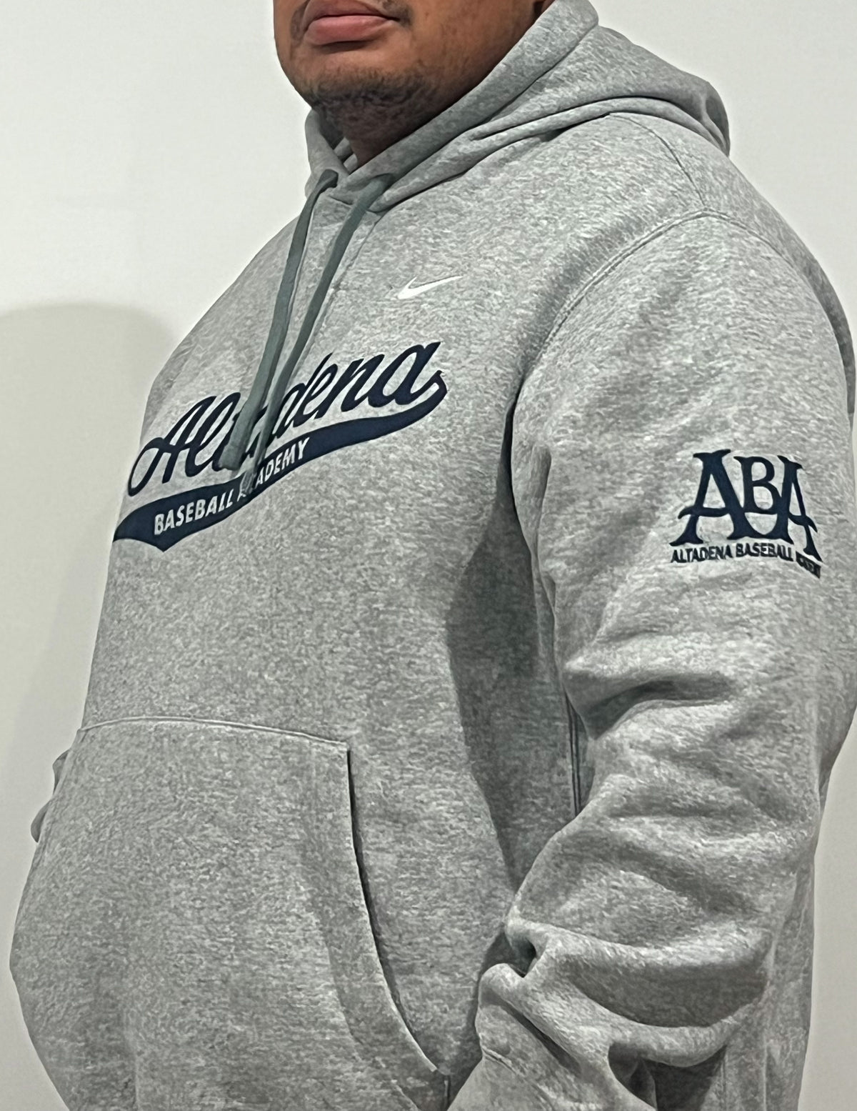 Altadena Nike Club Fleece Hoodie, Grey