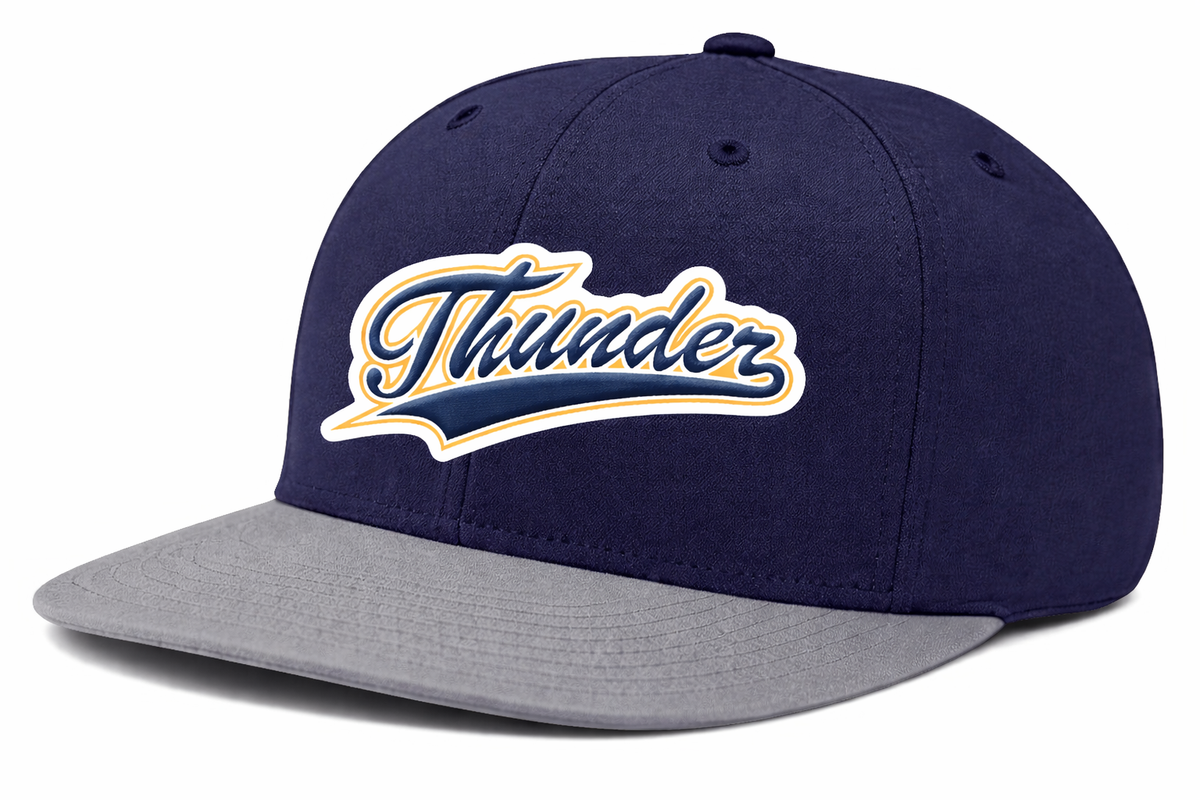 CT Snapback Hat, Embroidered Thunder Patch