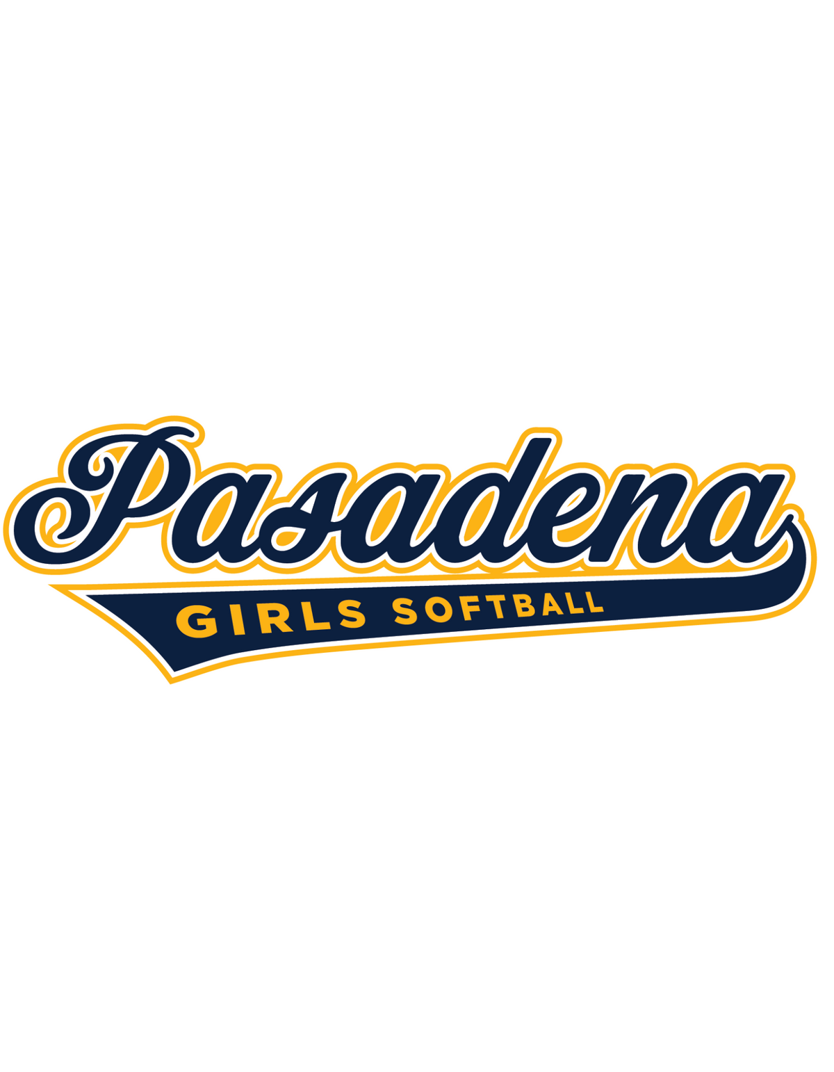 PGSA Vinyl Sticker, Pasadena Logo