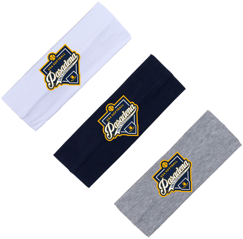 PGSA Head Band, Home Plate Logo